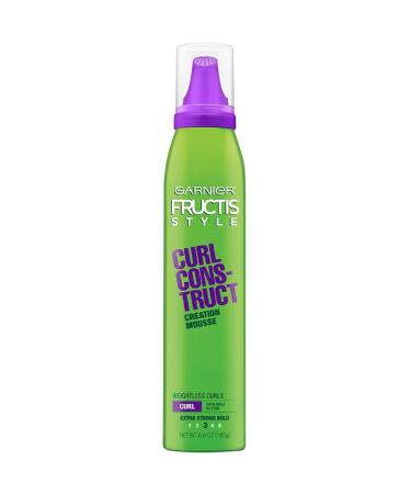 Garnier Fructis Style Curl Construct Creation Mousse Extra Strong Hold  6.80 Ounces