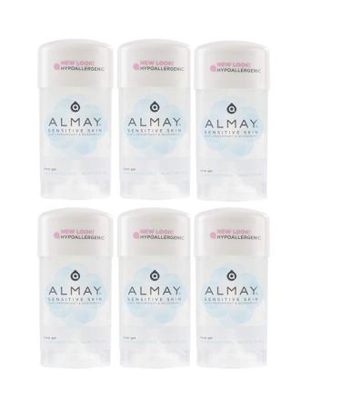 Almay Sensitive Skin, Clear Gel Fragrance Free - 2.25 oz, (Pack of 6) - Buy Online on GoSupps.com