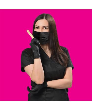 Aurelia Level 1 Disposable Protective Face Masks for Adults with Earloops 3 Ply (1 x 50 Units Black) - Buy Online on GoSupps.com