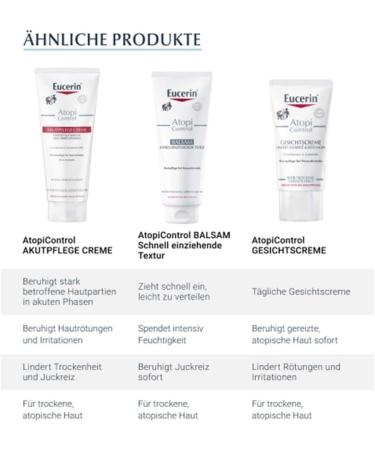 Eucerin - Atopicontrol Cleaning Oil 20% Omega 400 ml - Buy Online on GoSupps.com