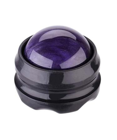 Ydseozoa Manual Massage Rollerball Eis therapy massager painful muscles roller massager for shoulders poor back belly legs or feet for relaxation and therapy (purple)