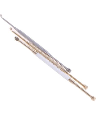 TARVIT Earwax Removal Kit - Portable Stainless Steel Double-Ended Ear Pick & Spoon - Multi-Function Ear Cleaning Tools (White - Buy Online on GoSupps.com