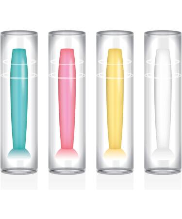 JB White 4X Contact Lens Remover Sucker Set - 4pcs Suction Tool for RGP and Ortho-k Lenses - Multicolored | Suitable for Hard Contact Lenses - Buy Online on GoSupps.com