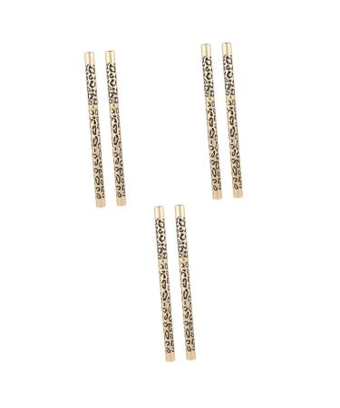 Healeved 6 Pcs Eyebrow Pencils Black Eyebrow Pencil Black Waterproof Eyeliner Eyebrows Eyebrow Filler