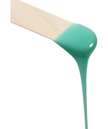 Depreciation Wax Beans for Hair Removal - Hard Wax Pearls with 20 Wooden Spatulas - 200g Green Tea - Smooth Skin at Home - Buy Online on GoSupps.com