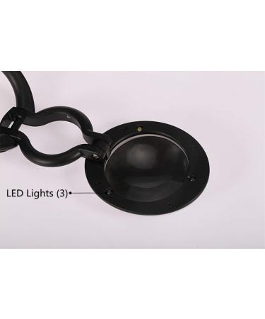 3X Folding Portable Glass Desktop Hands Free with 3 LED Lamps Handheld Magnifier Identification Coin Calligraphy Stamp Tool Old Man Reading Embroidery Made in China - Buy Online on GoSupps.com