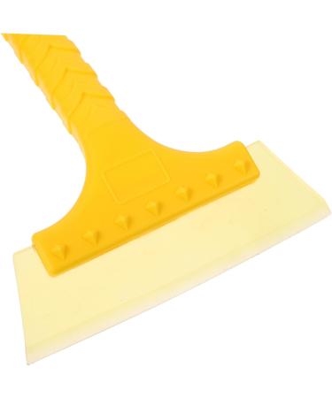 FRCOLOR Japanese Patches for Clothing Snow Scraper Car Lift Rubber Blocks Deicer Ice Scraper Snow Windshield Trumpet Water Key Screw Snow for Car Short Handle Beef Scraping - Buy Online on GoSupps.com