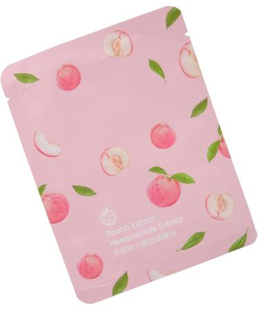 Qukaim Brightening Skin Mask Peach Facial Mask Sheet 25g Nourishing and Hydrating Skin Gentle Moisturizing Face Mask - Buy Online on GoSupps.com