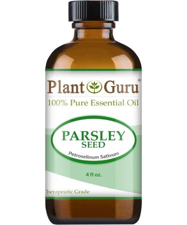 100% Pure Parsley Seed Essential Oil 4 oz - Therapeutic Grade Undiluted | International Shipping Available - Buy Online on GoSupps.com