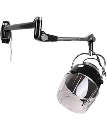 900W Wall Mounted Hair Dryer Adjustable Hood Swing Arm Salon Hairdresser Timer Temperature with Heating Element for Quick Drying Hair - Buy Online on GoSupps.com