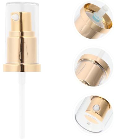 Solustre Replacement Makeup Pump Set - 2PC Plastic Perfume & Foundation Pumps for Travel & Home | Ideal for Lotions Beauty Oils & Liquid Cosmetics - Buy Online on GoSupps.com
