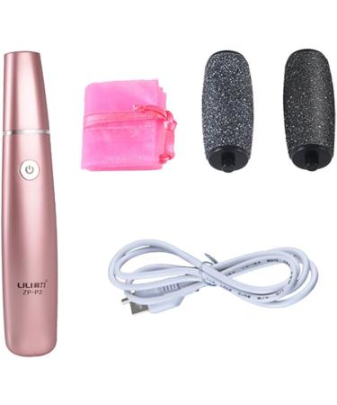 minkissy Electric Shaver Pedicure for Feet Hand Wisking Tool Electric Foot File Remover Heel Scraper Foot Scraper for Dead Skin Foot Remover 1 Set 18x3.3cm Pink - Buy Online on GoSupps.com