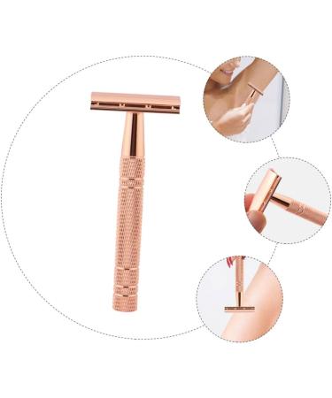 Hapinary Metal Razor for Women & Men | Facial Hair Removal | Manual Bare Blade Razor - Buy Online on GoSupps.com