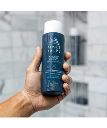 Oars + Alps Men's Sulfate-Free Hair Shampoo with Kelp and Algae Extracts - 12 Fl Oz - Buy Online on GoSupps.com