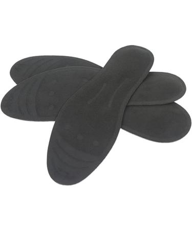 FRCOLOR Plantar Insoles - 2pcs Liquid Orthotic Massaging Insoles for Comfort & Support - Black - Buy Online on GoSupps.com