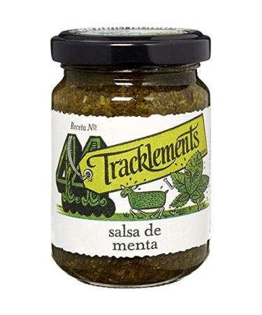 Tracklements Tracklements - Mint-flavored concentrated sauce - Ideal for roasting lamb and potatoes - 180g