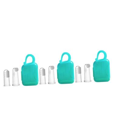 Minkissy 3 sentences finger toothbrush set soft babies oral toothbrush oral cleaning finger toothbrush toothbrush baby toothbrush finger toothbrush cleaner finger toothbrush clean