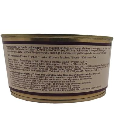 Lunderland Meat in a can of 5 cans of 300 g (total 1.5 kg) - 100% turkey meat - Buy Online on GoSupps.com