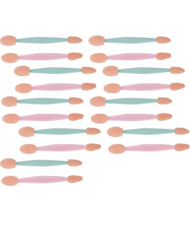 Healeved 1 Set Eye Shadow Brush Disposable Eyeshadow Brush Face Sponge for Makeup Eyeshadow Applicator Sponge Eyeshadow Applicators Ladies Suits Double Sided Non Latex Eyeliner Brush Travel