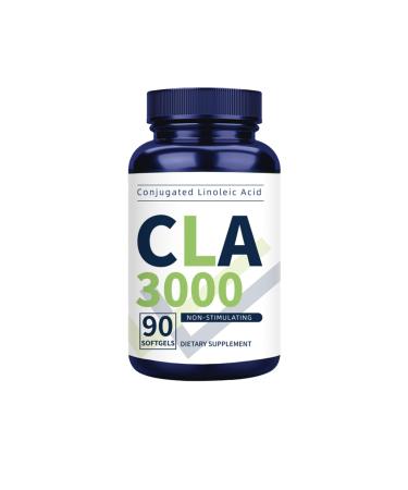 Vicwell CLA 3000mg Softgels Conjugated Linoleic Acid with Safflower Oil CLA Supplement for Weight Management Gluten Free 90 Softgels
