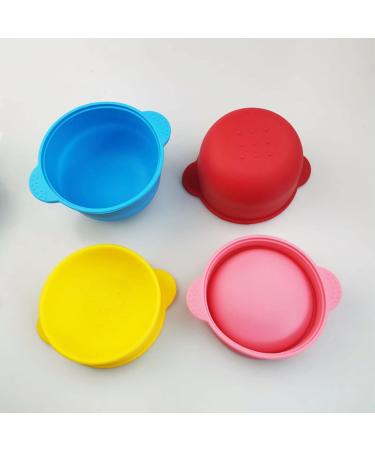 Replacement Pot Set for Wax Warmers | Silicone Wax Bowl Non-Stick Spatula & Hair Removal Sticks | Reusable Facial Cleaning Device - Pink - Buy Online on GoSupps.com