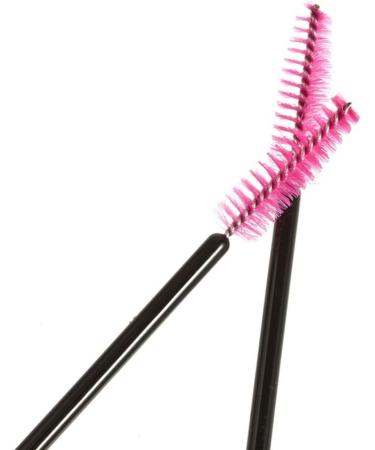 Evenden 50-in-1 Eyelash Brush Set Disposable Eyelashes Mascara Brush Fuchsia - Buy Online on GoSupps.com