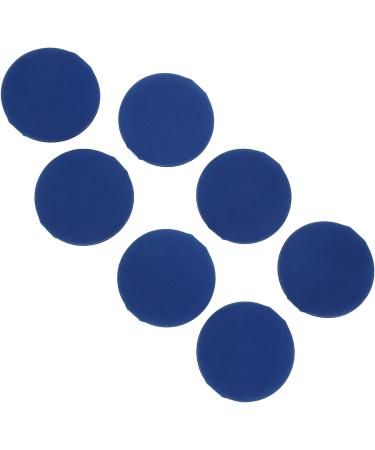 Verdant Touch Powder Pufffor Makeup Powder Puff Makeup Tool Set 7 Pieces Dark Blue for Loose Face Powder Makeup Setting Powder Puffs - Buy Online on GoSupps.com