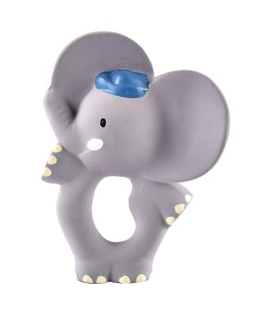 Tikiri Alvin The Elephant Natural Rubber Teether (Blue)