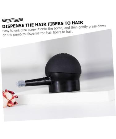 FRCOLOR 4 Pcs Silicone Nozzle Hair Coloring Tools Hair Building Fibers Nozzle Barber Shop Prop Hair Dye - Buy Online on GoSupps.com