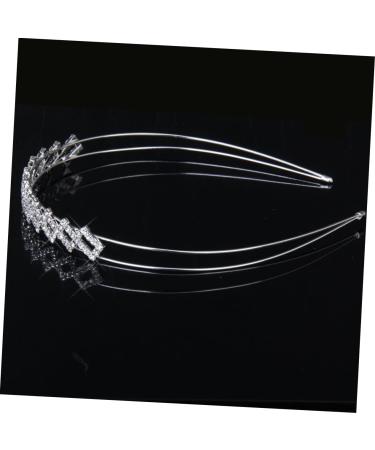 Retro Decor Prom Hair Accessories Little Girls Jewelry Bling Bride Headband Tiara for Bride Wedding+ Flower Crowns for Women Heart Crown Hairband Hairpin Wig Rhinestones Woman - Buy Online on GoSupps.com