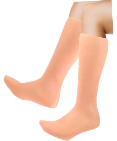 BIUDECO 1 Pair Moisturizing Foot Cover Spa Moisturizing Long Socks Spa Moisturizing Socks Moisturizing Socks for Women Dry Foot Moisturizing Socks Overnight Moisturizing Long Socks - Buy Online on GoSupps.com