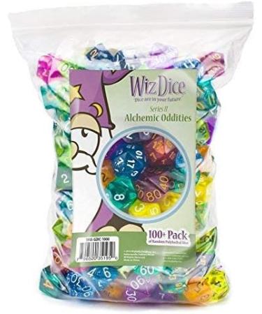 Wiz Dice Series II - 105 Dice in 15 Sets of 7 Unique Colors - Perfect DND Gifts and Accessories for TTRPG MTG Games - D&D Dice Sets in Unique Finishes - Buy Online on GoSupps.com