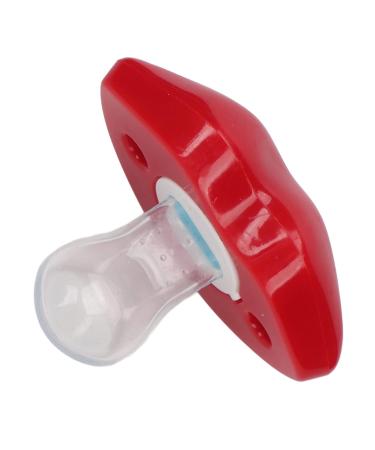 Funny Red Lip Baby Pacifier - Safe Eco-Friendly Silicone Oral Support for Toddlers - Buy Online on GoSupps.com