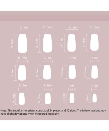 TQUXNGA Press on Nails Medium Long Craft False Nails Square 3D Flower Bowknot French Artificial Nails Finger Manicure Kit included - Buy Online on GoSupps.com