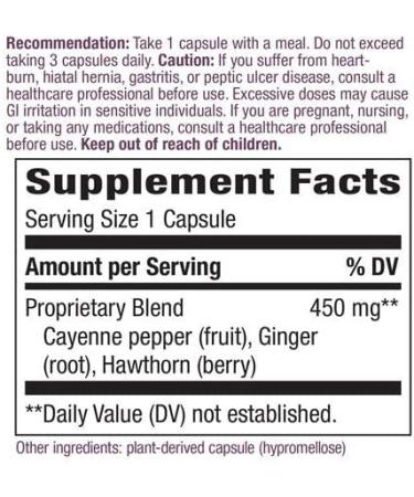 Nature's Way Extra Hot Cayenne 100 Capsules - Pack of 2 | Boost Metabolism & Wellness - Buy Online on GoSupps.com