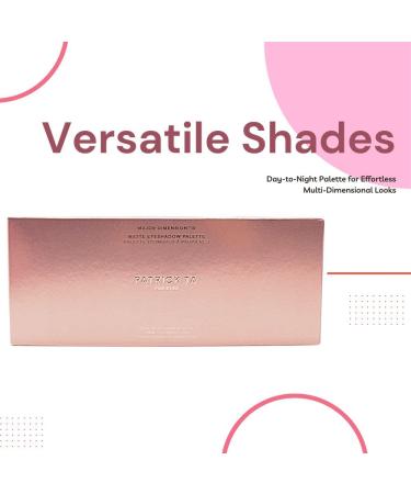 Buy PATRICK TA Major Dimension III Matte Eyeshadow Palette - International Shipping Available - Buy Online on GoSupps.com