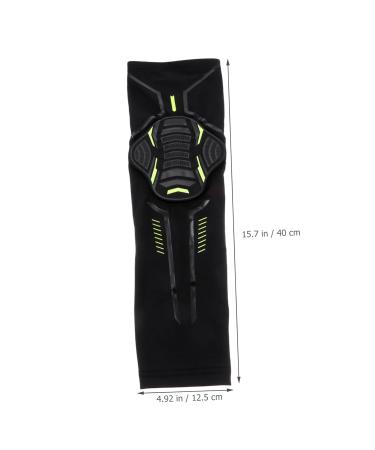 Mobestech Sports Arm Sleeves | Elbow Cushion Support Brace | Elbow Strap - Black - International Shipping Available - Buy Online on GoSupps.com