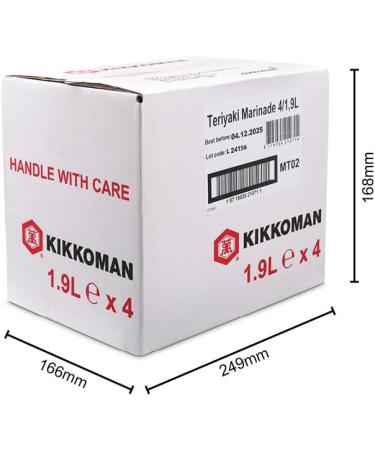 Teriyaki Kikkoman Soy Sauce 1.9 L - Buy Online on GoSupps.com