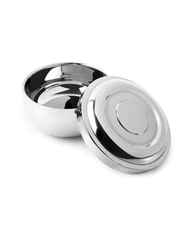 ROSENICE Shaving Bowl Men's Durable Shaving Soap Dish with Lid Large Deep Size Shaving Bowl Container