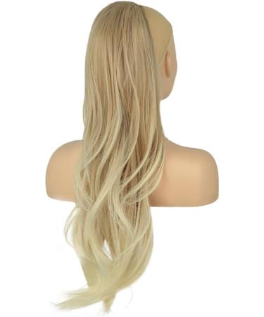 PORSMEER 26 Inch Drawstring Ponytail Extension Brown to Blonde Synthetic Hairpiece - Buy Online on GoSupps.com