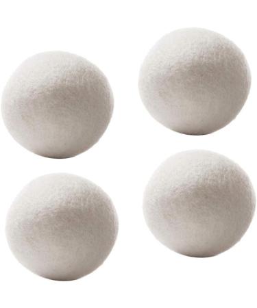 Sheep 2/4-Pack Premium Wool Dryer Balls Reusable Natural Fabric Softener 6CM (4 Count) - Buy Online on GoSupps.com