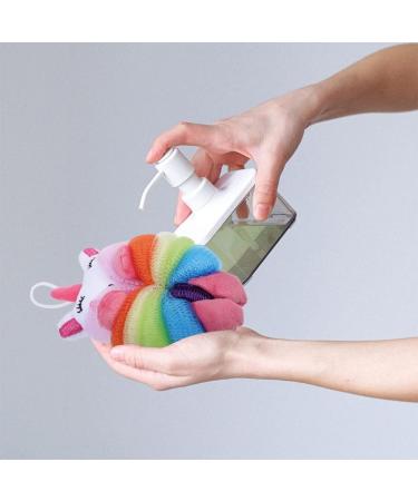 FRCOLOR 2pcs Kids Bath Balls - Exfoliating Mermaid Loofah Scrubber Sponge for Children's Shower & Bath Time - Buy Online on GoSupps.com