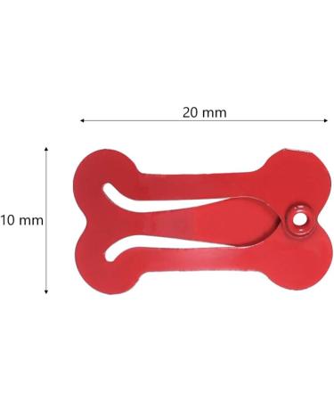 STOBOK 20pcs Mini Pet Hair Clip Bone-Shaped Snap Bows for Dogs and Cats - Grooming Topknot Bows for Parties and Birthdays - Random Color - Buy Online on GoSupps.com