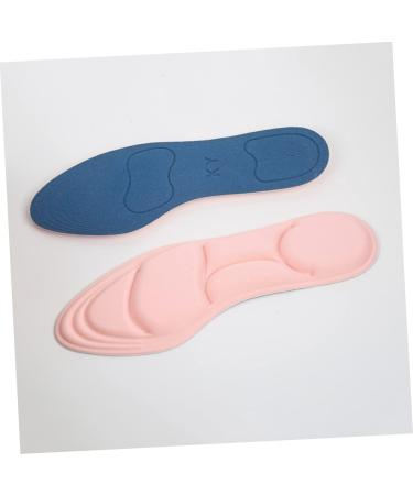 FRCOLOR 2pcs Insoles for Plantar Exercise Arch Support Shoe Inserts Breathable 5D Pink Sponge Full Pad for Ultimate Comfort & Absorption - Buy Online on GoSupps.com