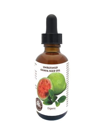 Organic Guava Seed Oil cold pressed for Skin & Hair Vitamin C Rich Antioxidant-Rich Hydrating Oil for Glowing Skin & Frizz-Free Hair 1 oz / 30ml 1 Fl Oz (Pack of 1)