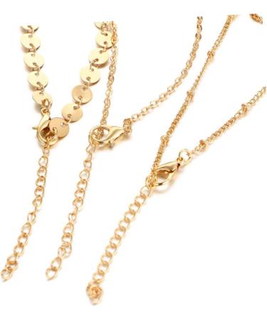 COLLBATH 3pcs Bracelets Bracelet Gold Chain Bracelet Women Lady Bracelet Wristband Friendship - Buy Online on GoSupps.com