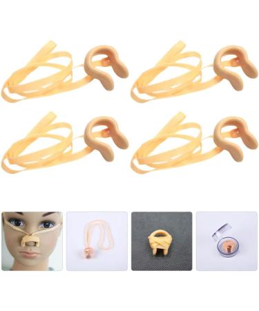 Nose Plugs Swimming Nose Clip - Set of 4 Silicone Nose Plugs with Elastic Rope for Swimming - Nose Plug Protector for Comfort and Protection - Swimming Accessories - Buy Online on GoSupps.com