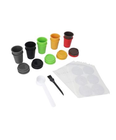 KIMISS Pack of 10 Disposable Bottom Sealed Aluminum Coffee Pods Filled with Complex and Rich Mixes Compatible with Coffee Macs