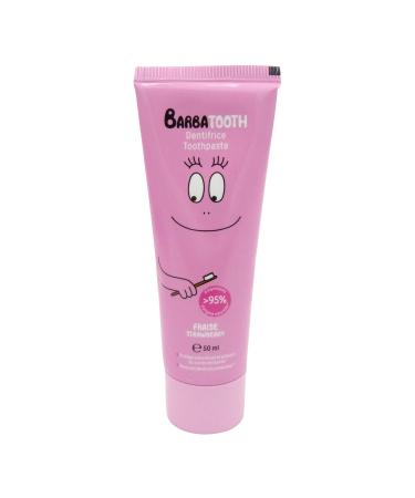 Barbapapa 2 Set toothpaste Take Care Strawberry (2x50 ml) - Children's toothpaste - toothpaste white teeth - toothpaste with taste barbapapa toothpaste 50.00 ml (2 pack)
