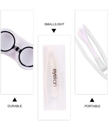 Healifty Contact Lens Case with Mirror - Portable & Stylish Black Contact Lens Travel Holder for Daily Use - Buy Online on GoSupps.com